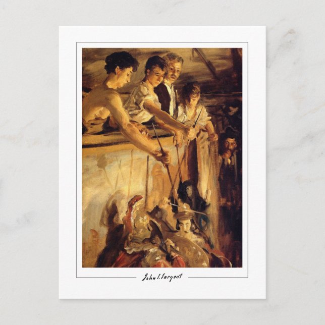 John Singer Sargent #215-2 - Fine Art Postcard (Front)
