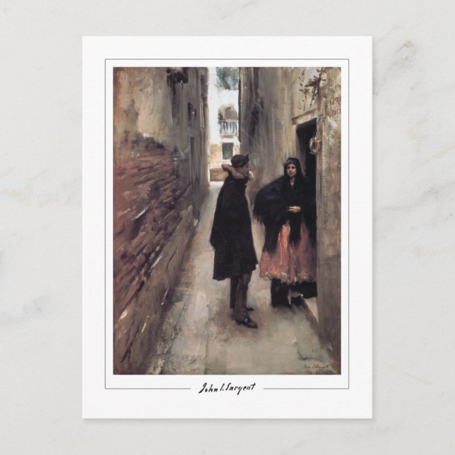 John Singer Sargent #24-2 - Fine Art Postcard (Front)