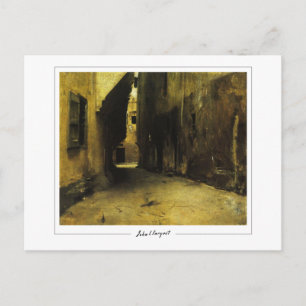 John Singer Sargent #337 - Fine Art Postcard