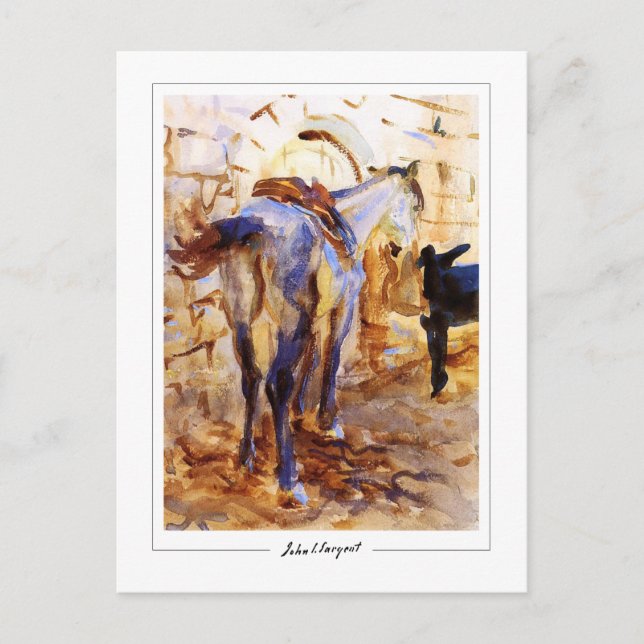 John Singer Sargent #339 - Fine Art Postcard (Front)
