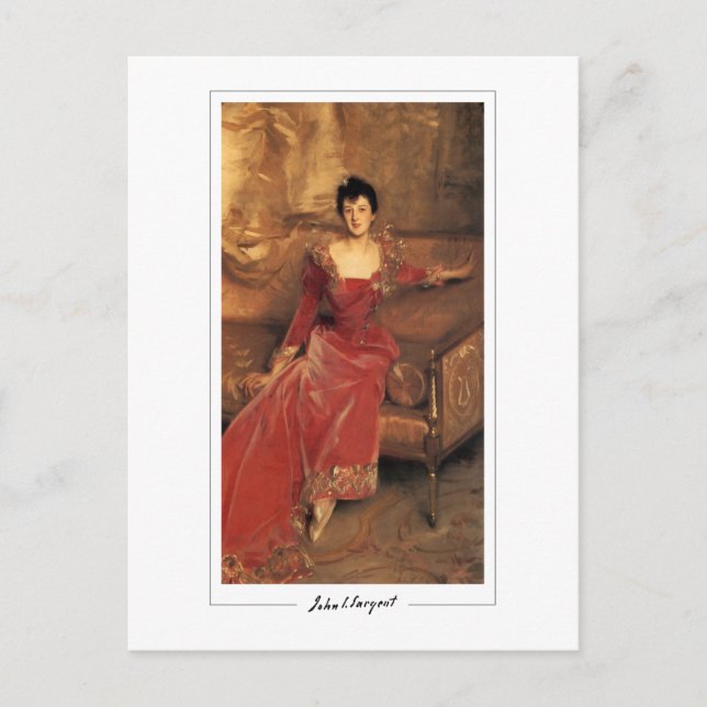 John Singer Sargent #91-2 - Fine Art Postcard (Front)