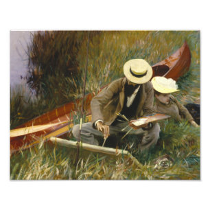 John Singer Sargent - An Out-of-Doors Study Photo Print