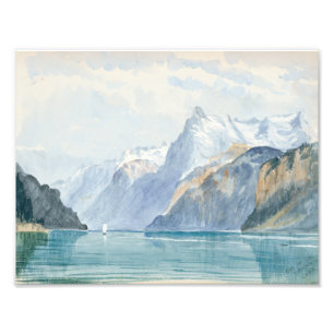 John Singer Sargent - Bay of Uri, Brunnen Photo Print