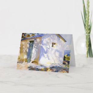 John Singer Sargent- Corfu: Lights and Shadows Card