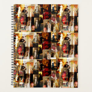 .John Singer Sargent Elegant Ladies Collage Planner