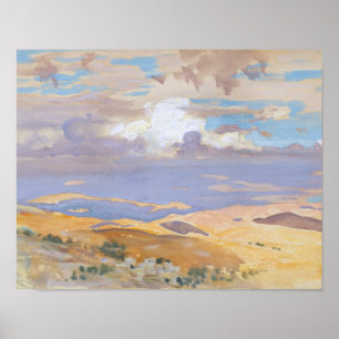 John Singer Sargent - From Jerusalem Poster
