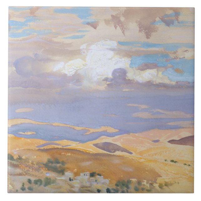 John Singer Sargent - From Jerusalem Tile (Front)