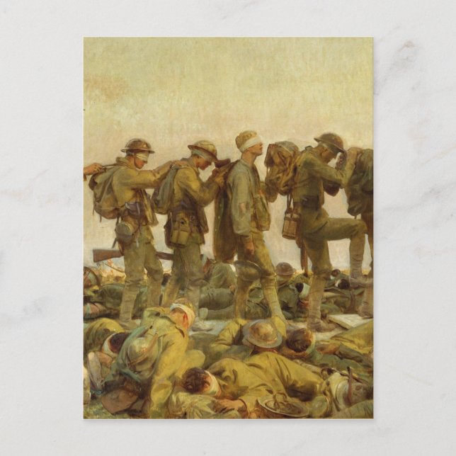 John Singer Sargent - Gassed Postcard (Front)