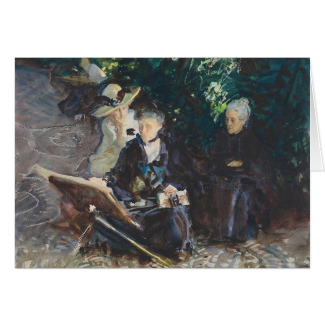 John Singer Sargent - In the Generalife (Front Horizontal)