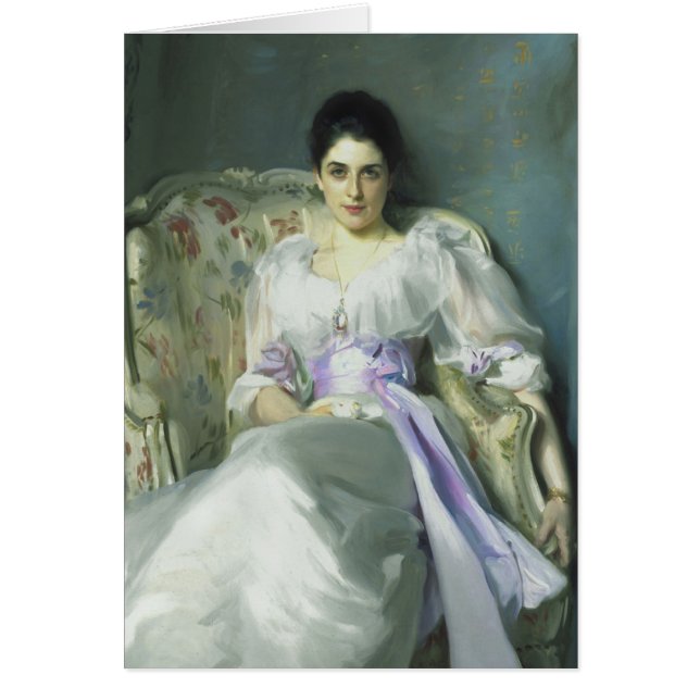 John Singer Sargent Lady Agnew Card (Front)