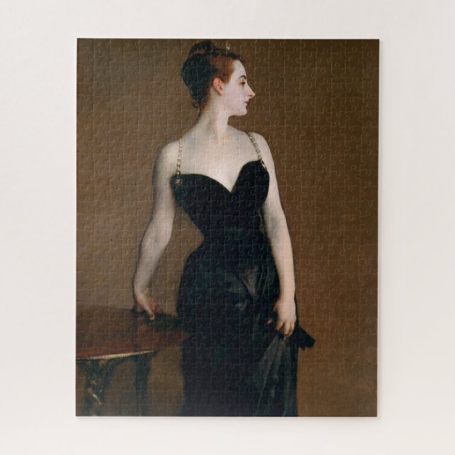 John Singer Sargent Madame X Classic Portrait Jigsaw Puzzle (Vertical)