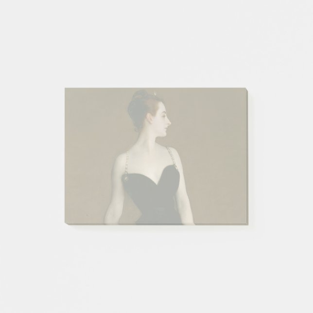 John Singer Sargent Madame X Classic Portrait Post-it Notes (Front)