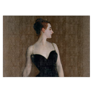 John Singer Sargent Madame X Portrait Moody Cutting Board