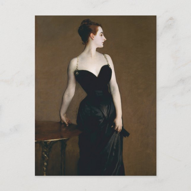 John Singer Sargent Madame X Postcard (Front)