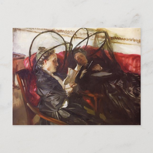 John Singer Sargent- Mosquito Nets Postcard (Front)