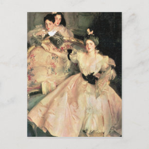 John Singer Sargent - Mrs Carl Meyer and Her Child Postcard