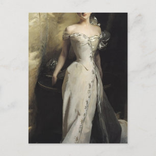 John Singer Sargent- Mrs. Ralph Curtis Postcard