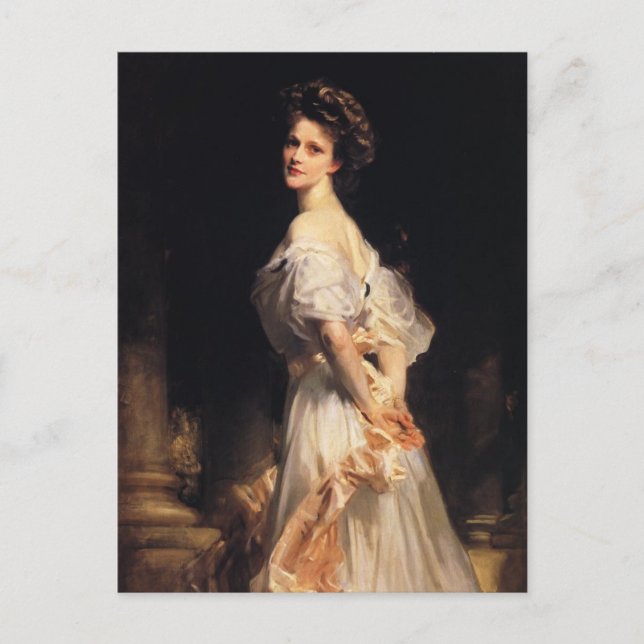 John Singer Sargent - Nancy Astor - Fine Art Postcard (Front)