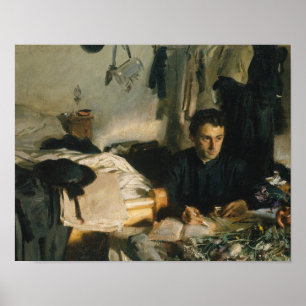 John Singer Sargent - Padre Sebastiano Poster