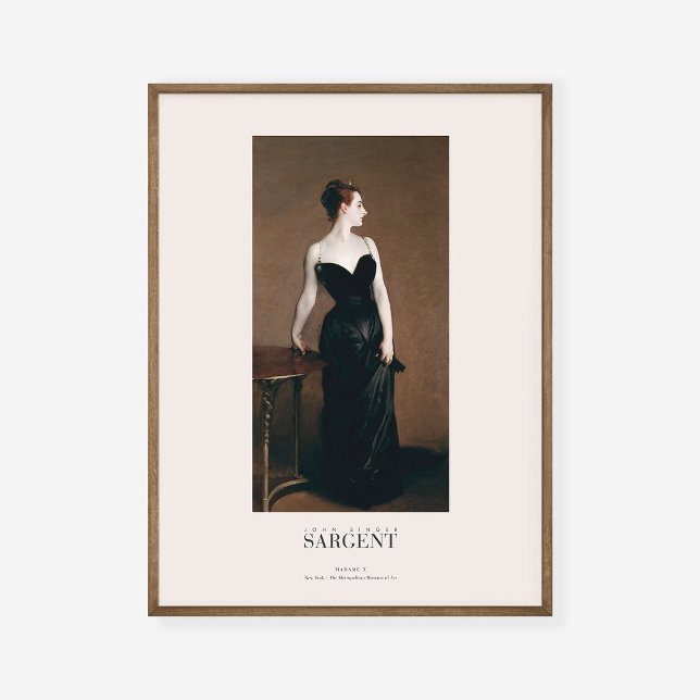 John Singer Sargent Portrait of Madame X  Poster (Creator Uploaded)