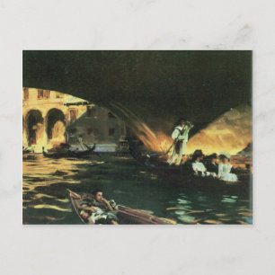 John Singer Sargent - Rialto Postcard