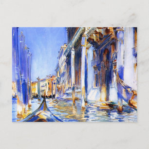 John Singer Sargent Rio dell’Angelo Venice Postcard