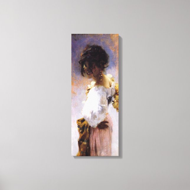 John Singer Sargent Rosina Canvas Print (Front)