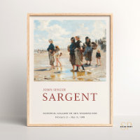 John Singer Sargent Setting Out to Fish Painting