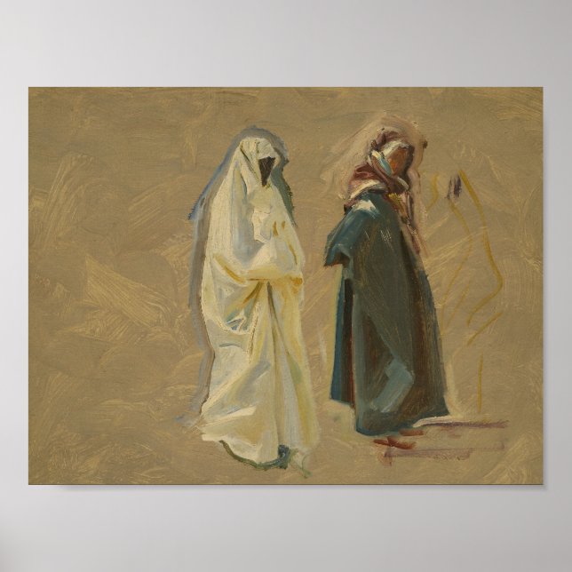 John Singer Sargent - Study of Two Bedouins Poster (Front)