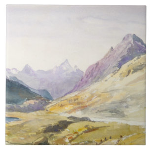 John Singer Sargent - Switzerland 1869 Sketchbook Tile