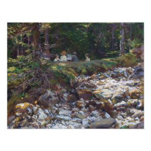 John Singer Sargent The Master and His Pupils Post Photo Print