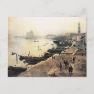 John Singer Sargent - Venice in bad weather Postcard