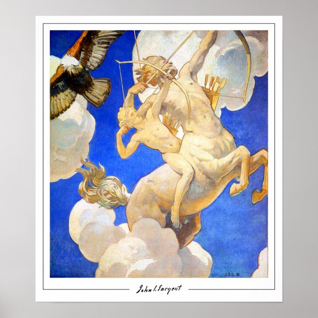 John Singer Sargent Zedign Art Poster #310 (Front)