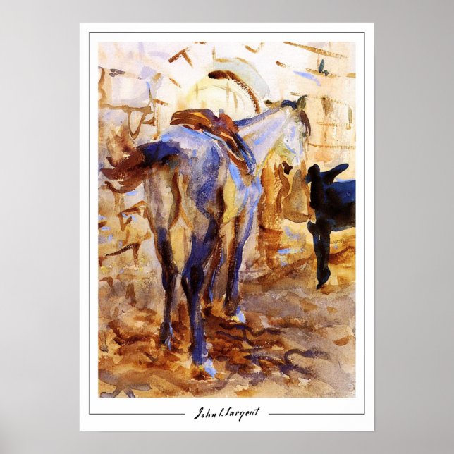 John Singer Sargent Zedign Art Poster #339 (Front)