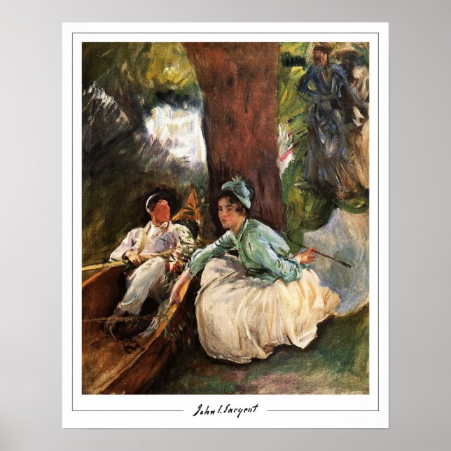 John Singer Sargent Zedign Art Poster #358 (Front)