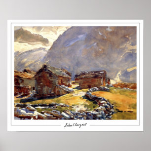 John Singer Sargent Zedign Art Poster #60-2