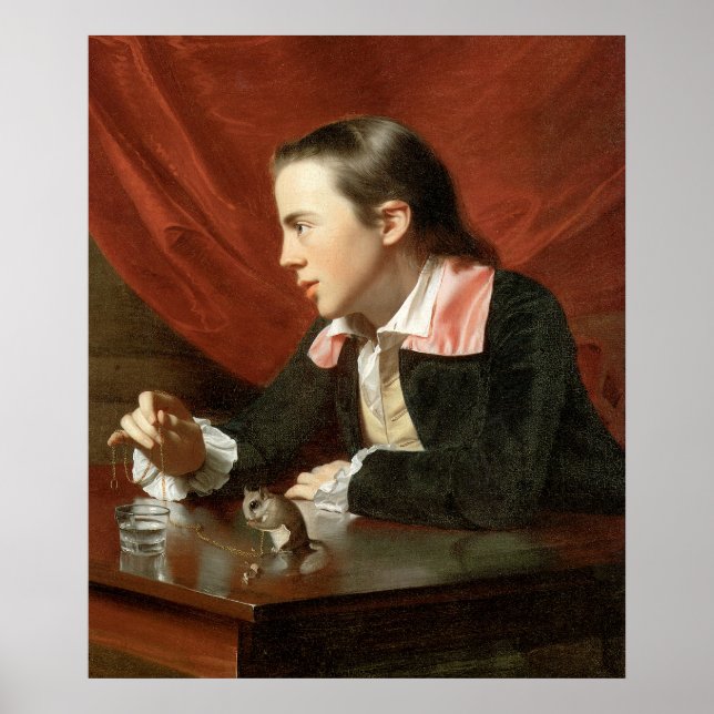 John Singleton Copley Boy With A Squirrel Poster (Front)