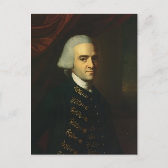 John Singleton Copley- John Hancock Postcard (Front)
