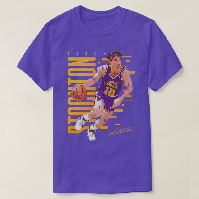 John Stockton T-Shirt (Design Front)