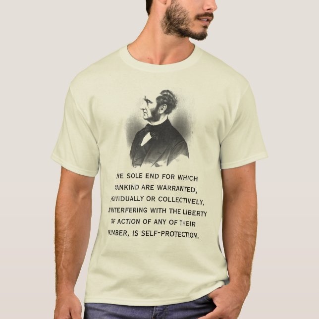 John Stuart Mill T-Shirt (Front)