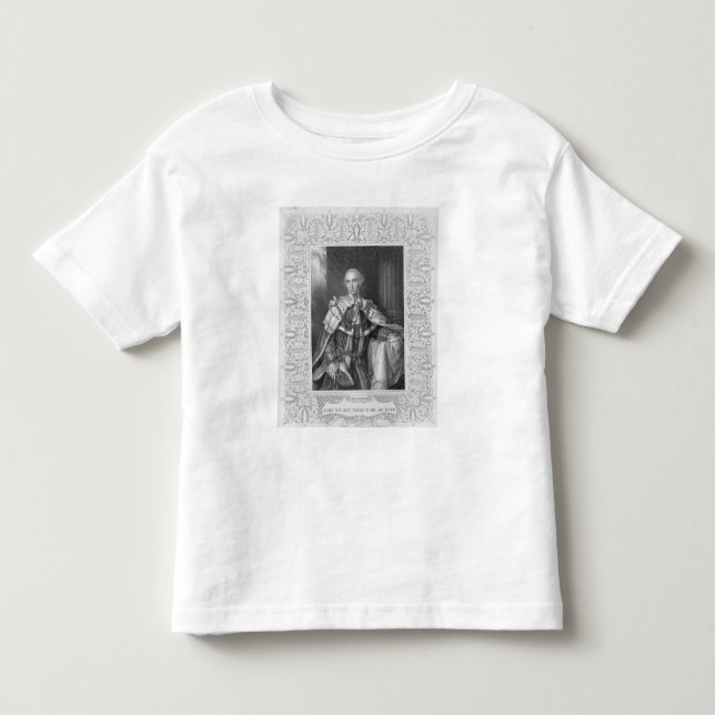 John Stuart, Third Earl of Bute, engraved Toddler T-Shirt (Front)