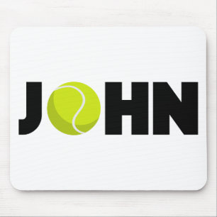 John Tennis Mouse Pad