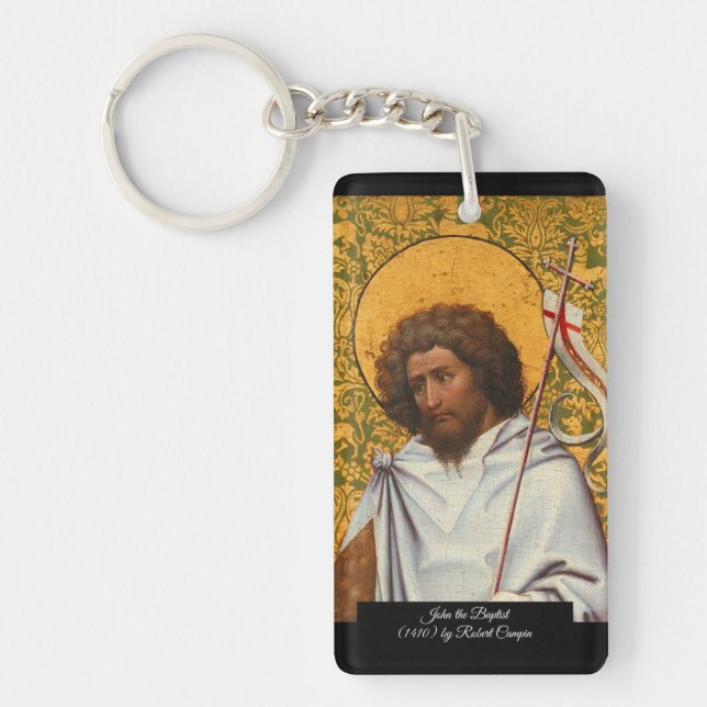 John the Baptist Key Ring (Front)