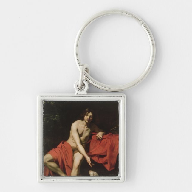 John the Baptist Key Ring (Front)