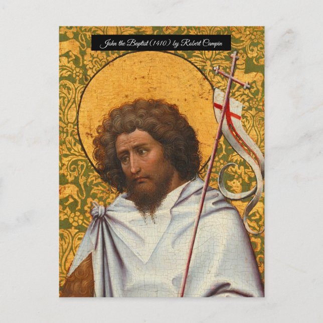 John the Baptist Postcard (Front)