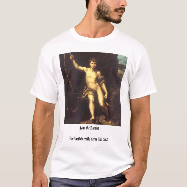 John the Baptist T-Shirt (Front)