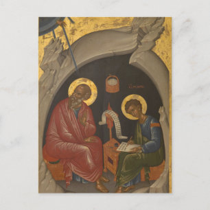John the Evangelist Orthodox Christian Icon Postcard