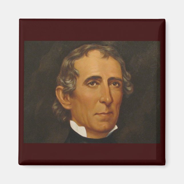 John Tyler 10th Magnet (Front)