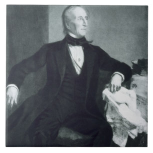 John Tyler, 10th President of the United States of Tile