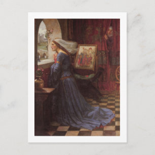 John W Waterhouse - Fair Rosamund (1917) Postcard